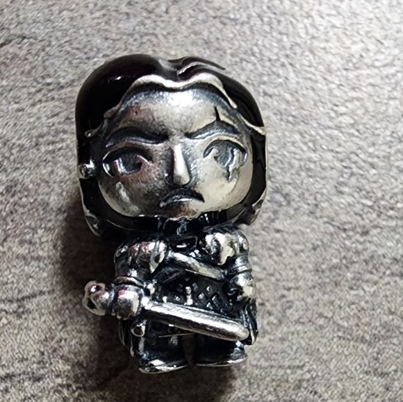 Pandora Game of Thrones Jon Snow Charm - Picture 11 of 11
